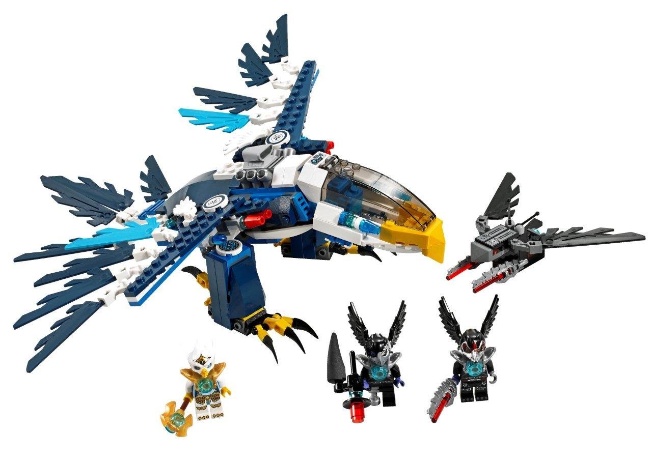 LEGO 70003 Legends Chima Eris Eagle Jet + GRATIS Marka LEGO
