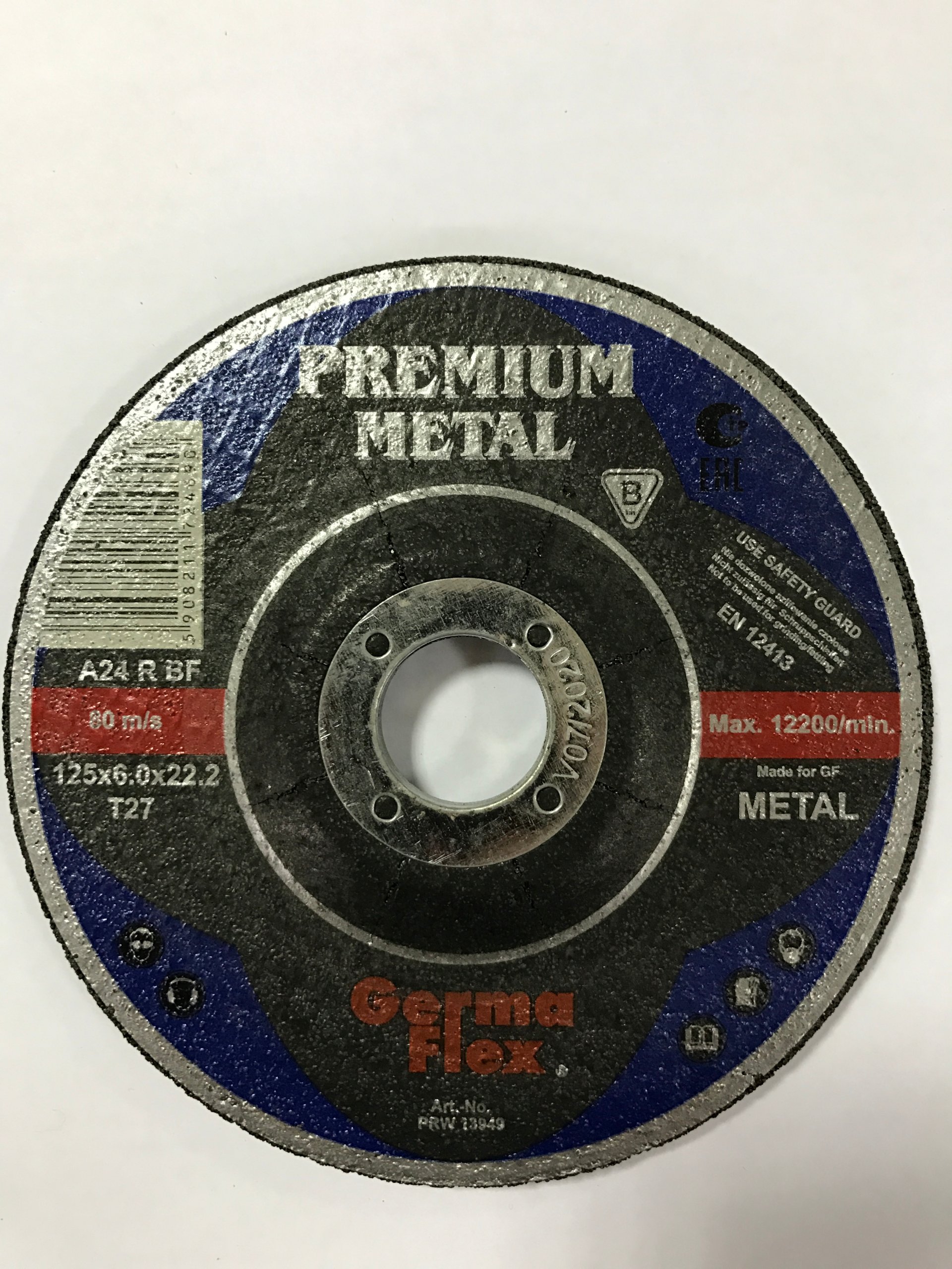 

Tarcza Do Szlifowania Metalu Stali 125x6 Premium