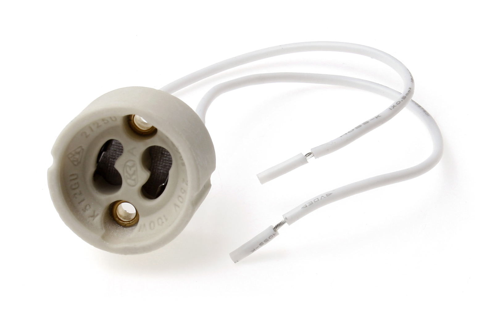 ZESTAW OPRAWA HALOGENOWA STAŁA MOSIĄDZ + ŻARÓWKA LED 10W + GU10 3000K Marka Koloreno