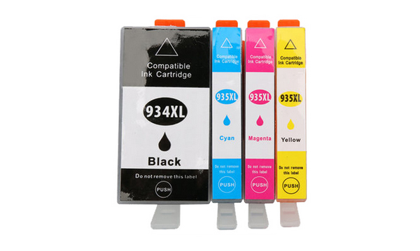 4x TUSZE DO HP 934 935 XL OfficeJet Pro 6230 6830 Producent inny