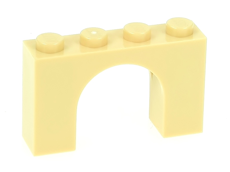 

Lego Klocek mostek 1x4x2 6182 tan
