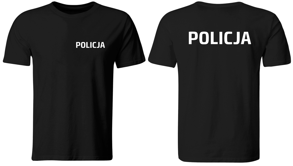 

Koszulka Policja Policyjna Ekstra Jakość Roz. M