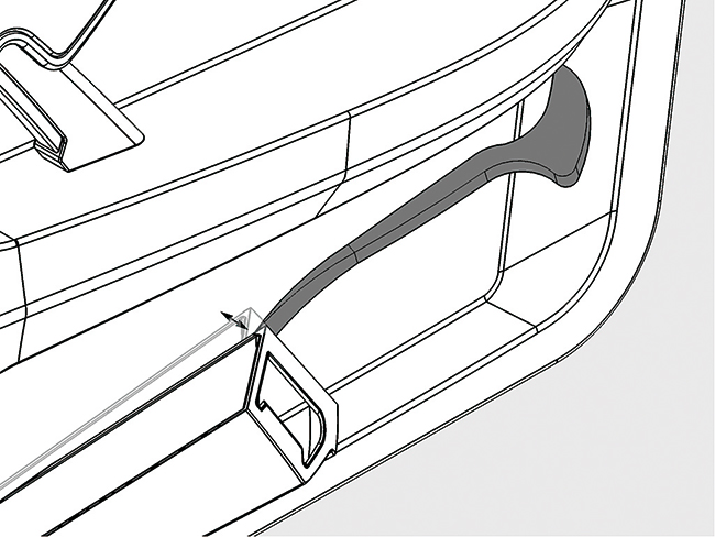 KOMPLET WIELOFUNK DZWIGNI Z TEFLONU BETA 1479L S2 Producent code 1479L S2