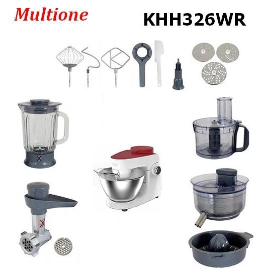 Robot kuchenny mikser KENWOOD KHH326WR Przystawk Model KHH326WR