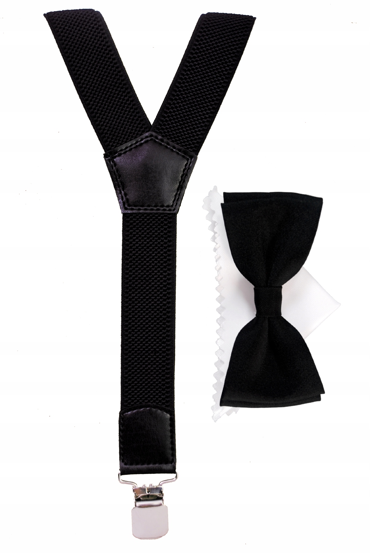 

Szelki Muszka Czarne Zestaw Dla Chłopca 5-13 Lat