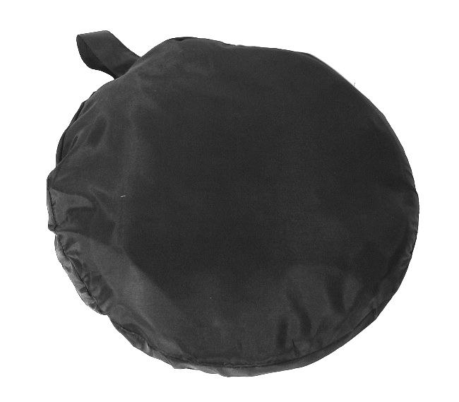 BLENDA 2w1 OKRĄGŁA 82cm SREBRNO-ZŁOTA +ETUI Kod producenta SR-ZŁ-82