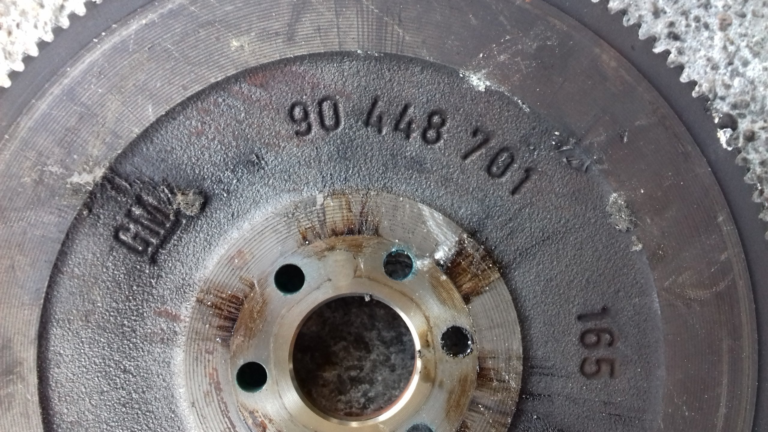 ASTRA I F 1.6 KOŁO ZAMACHOWE GM 90448701 Producent części Opel OE