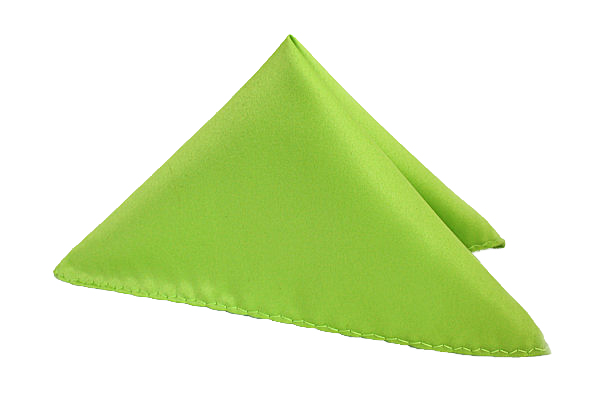 ZESTAW KOMPLET MUCHA i POSZETKA - JASNY ZIELONY Wzór dominujący bez wzoru