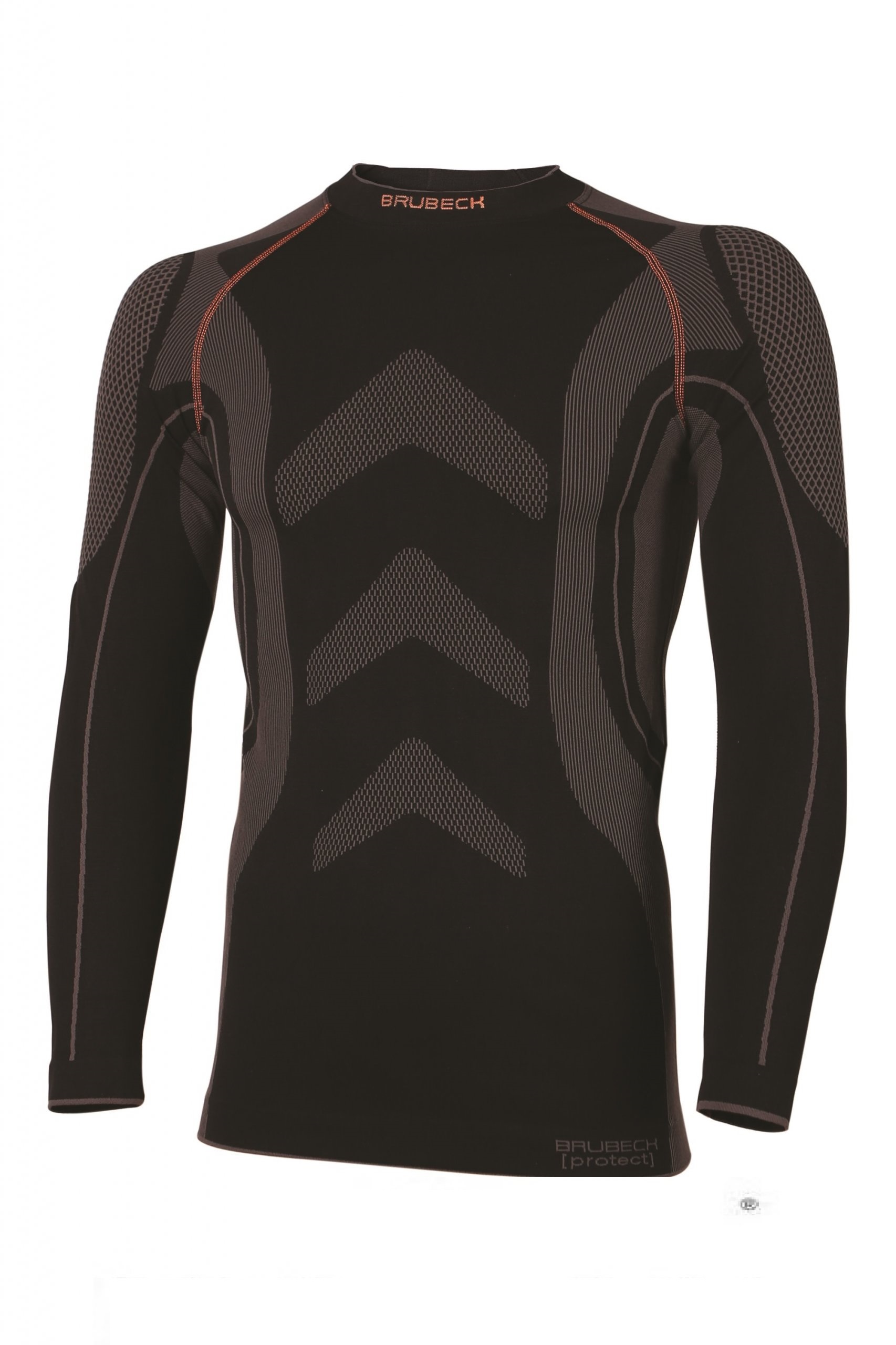 Koszulka Bluza Ochronna Termoaktywna Termiczna Brubeck Protect Czarna XL