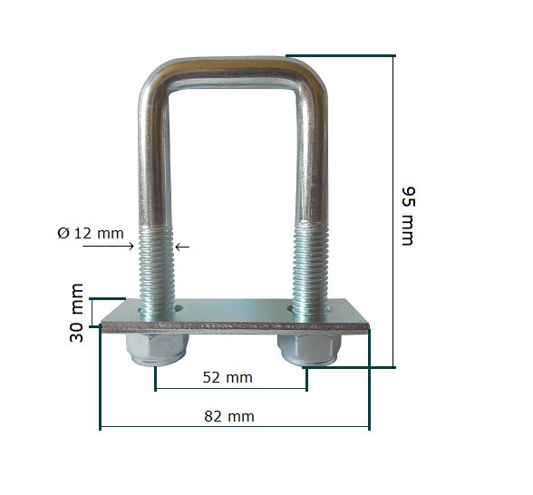UCHWYT PODŁOGOWY NACZEPY mocowania PASA ładunku Marka Dakarex