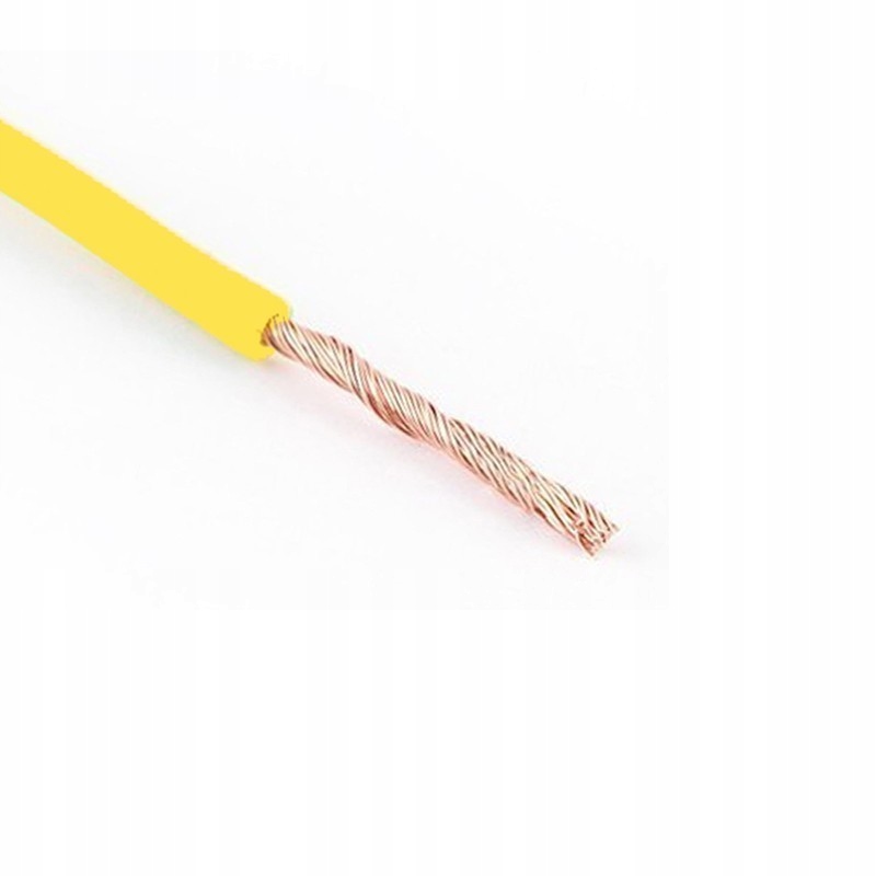 

Przewód LgY 1x1 mm H05V-K 500V Żółty 50m G-000299