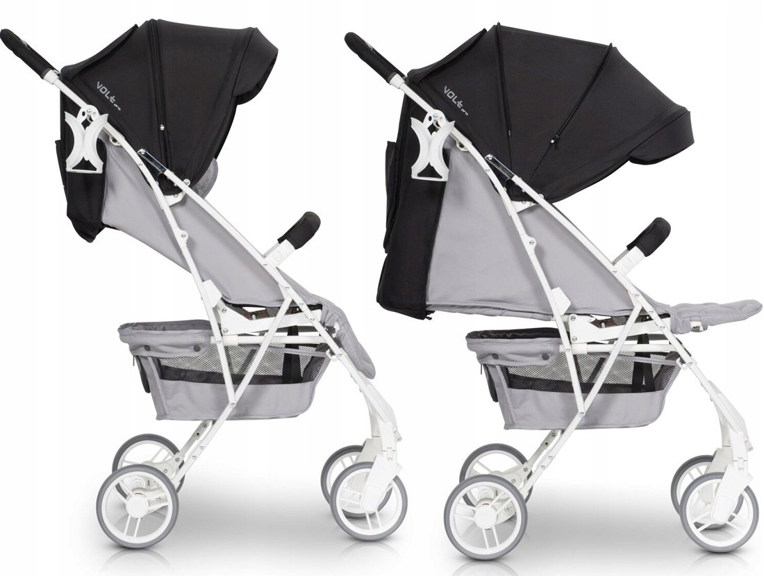 Euro-Cart Volt Pro wózek spacerowy torba ocieplacz Składanie na płasko