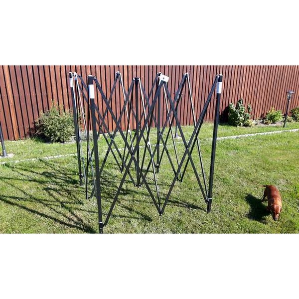 NAMIOT TYTAN 2x3 NIEBIESKI pawilon handlowy ogród Długość 3 m