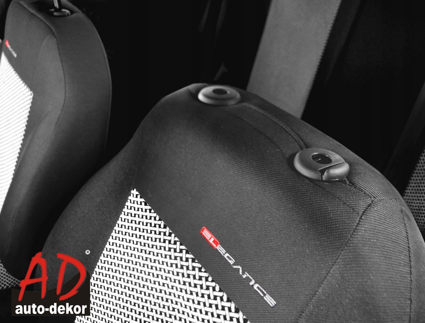 HYUNDAI i10 i20 i30 i40 ix20 ix35 WELUR pokrowce samochodowe materiałowe Materiał welur żakard