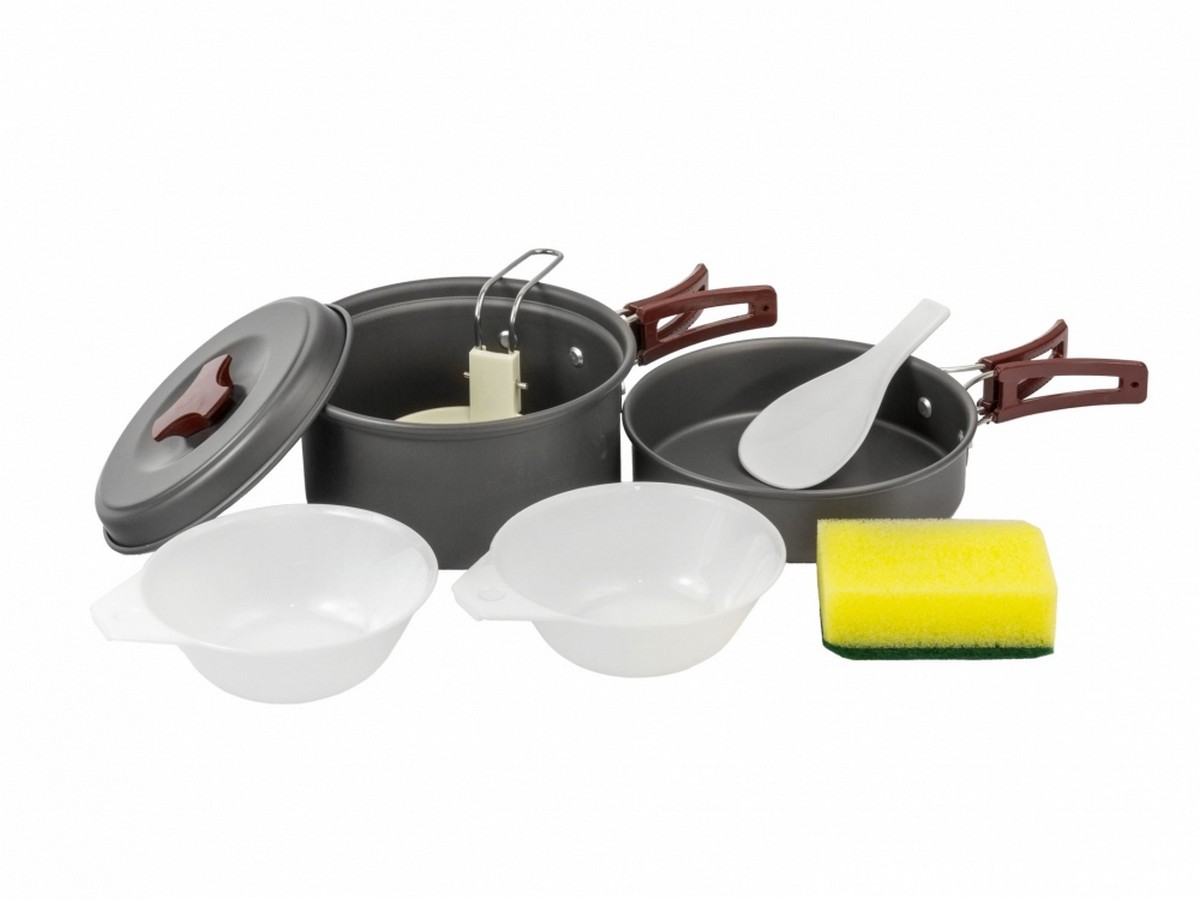 Menażka aluminiowa oksydowana Miltec (1-2 os.)