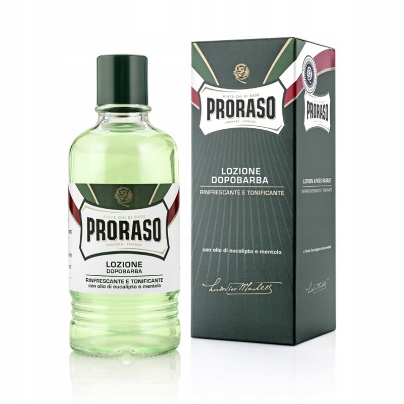 

Proraso woda po goleniu Linia Zielona 400ml