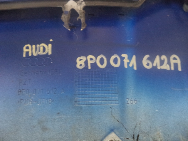 AUDI A3 8P 8PA S3 SPORTBACK SPOILER ZDERZAKA PRZÓD Typ samochodu Samochody osobowe