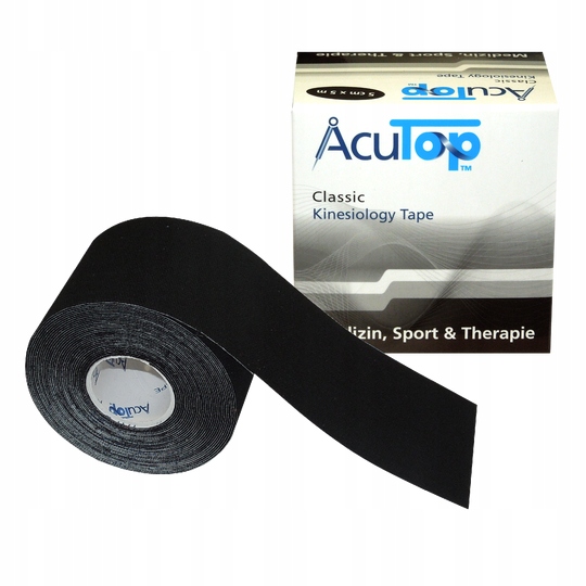 

Oryginal Kinesiology Tape Acutop Black Acutop
