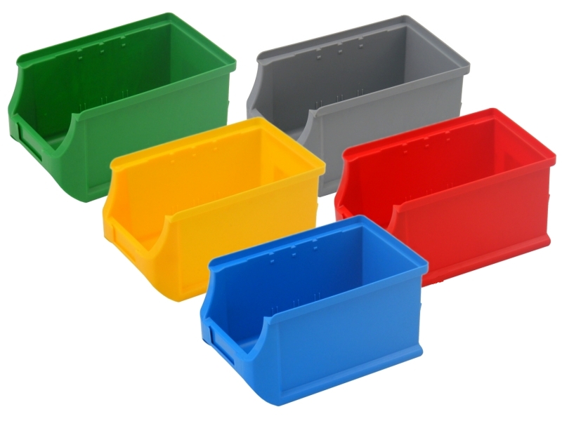 POJEMNIK MAGAZYNOWY SZARY - 235x150x125mm REGAŁ Kod producenta AL456208_81