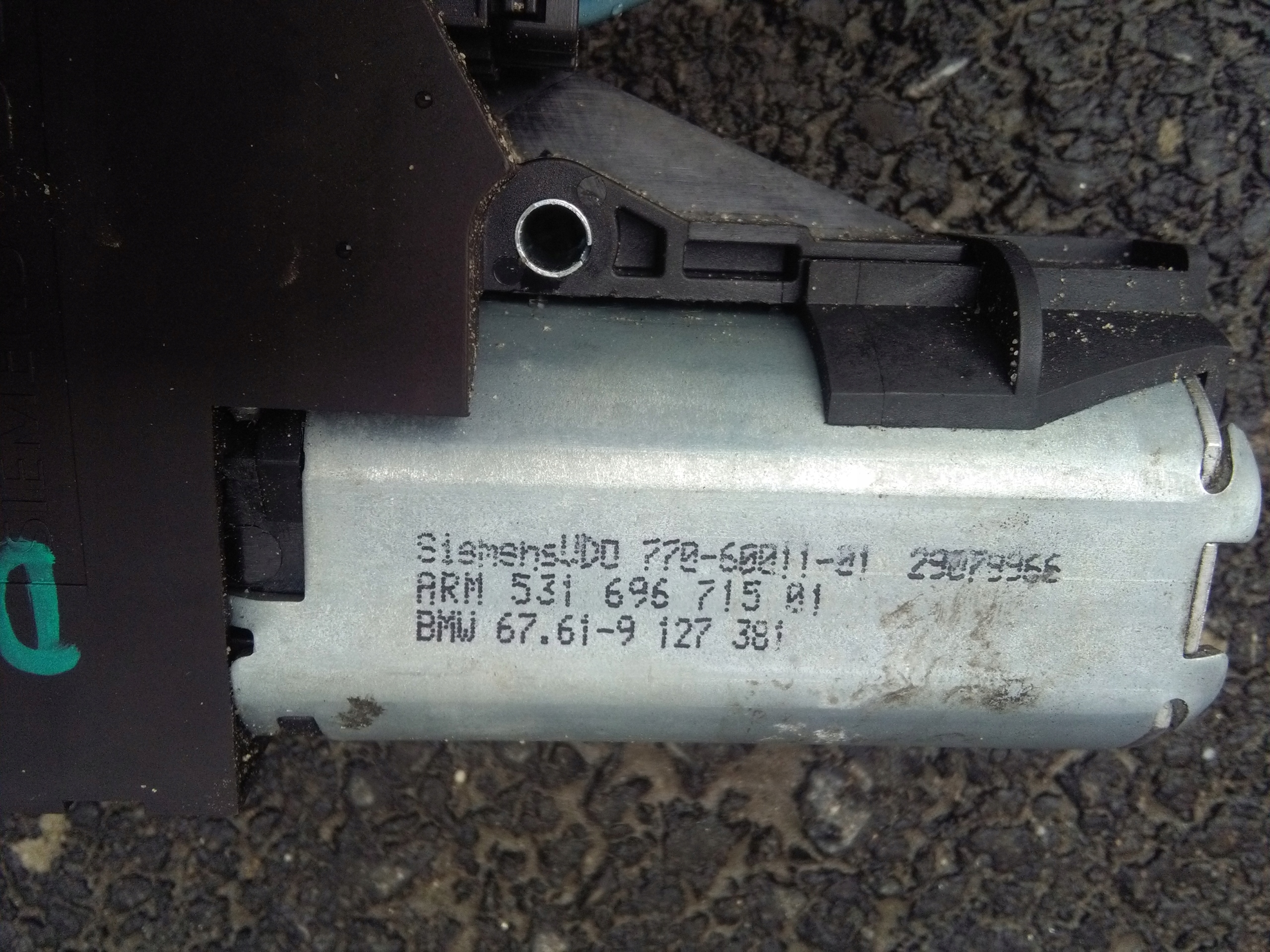 Sunroof двигатель BMW X6 E71 9127381