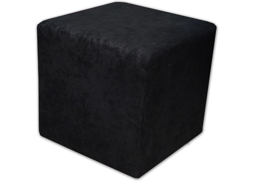 Pufa kwadratowa 35X35 kostka tkanina plusz różne kolory do wyboru Marka Interio Mobili