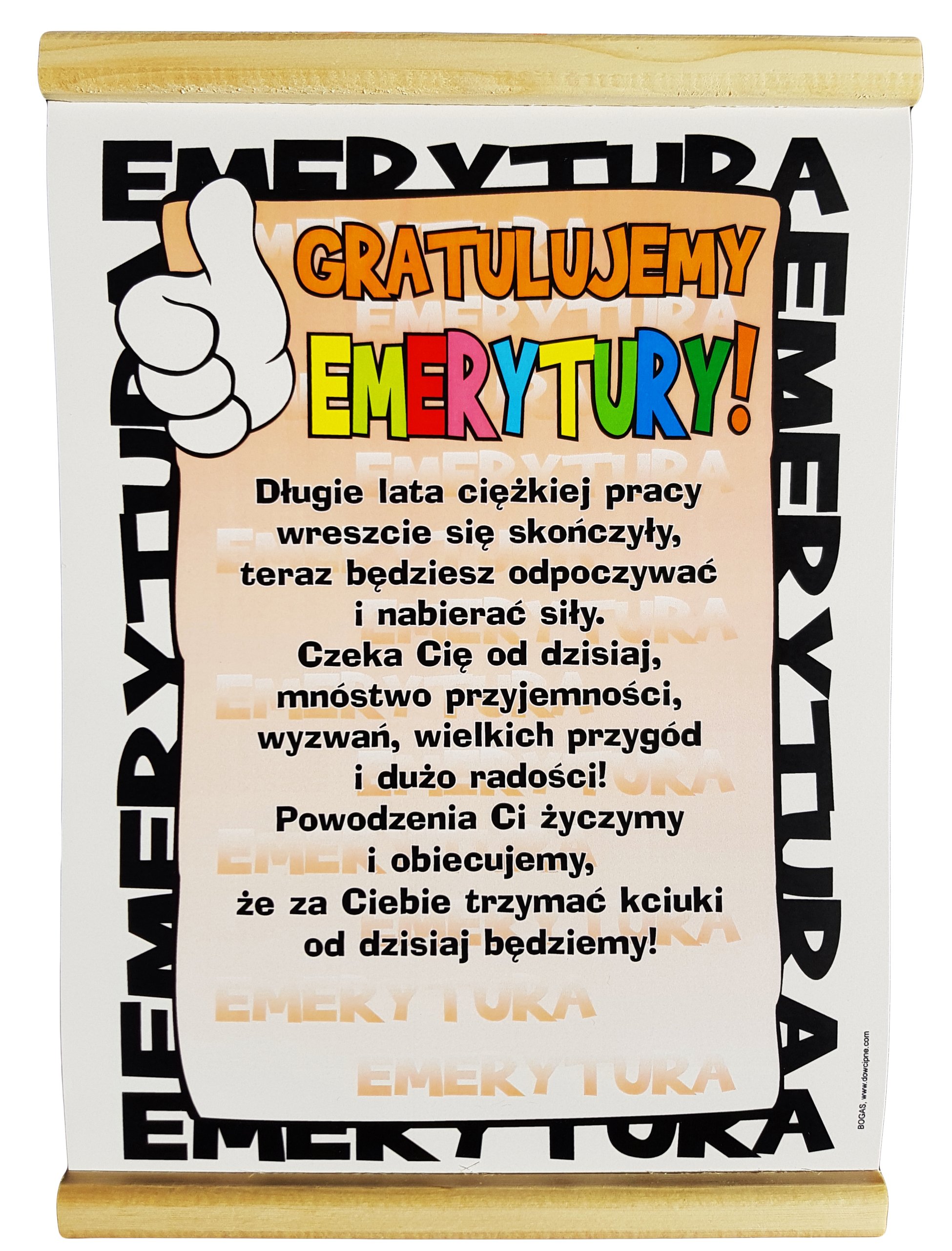 

Niezwykły Upominek Z okazji przejścia na Emeryturę