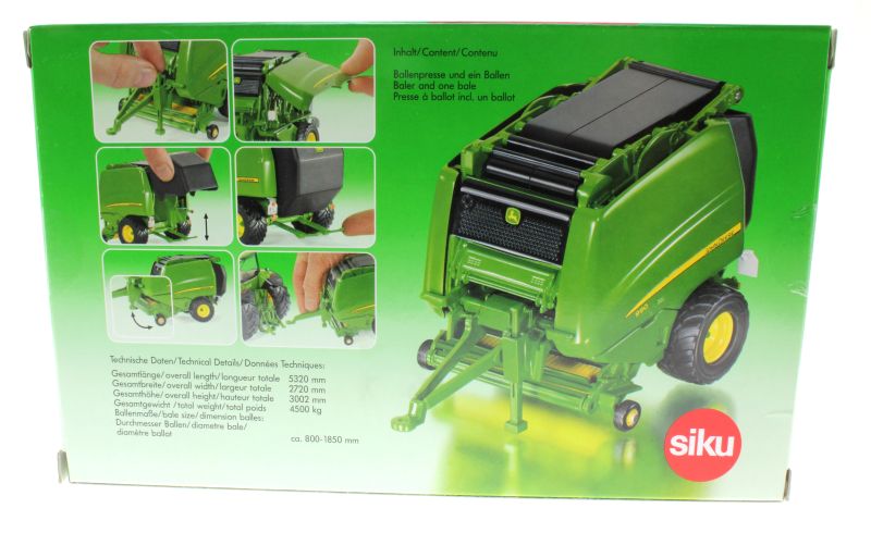 SIKU 2465 JOHN DEERE PRASA 1:32 EAN 4006874024650