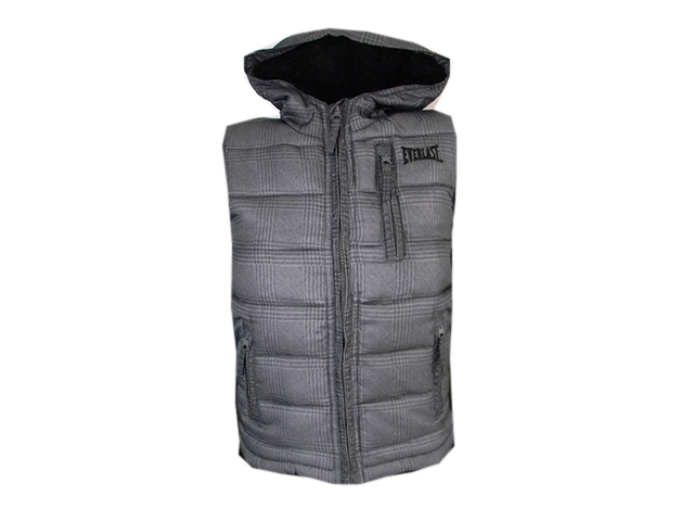 

Bezrękawnik Kamizelka Everlast szara kratka r.128