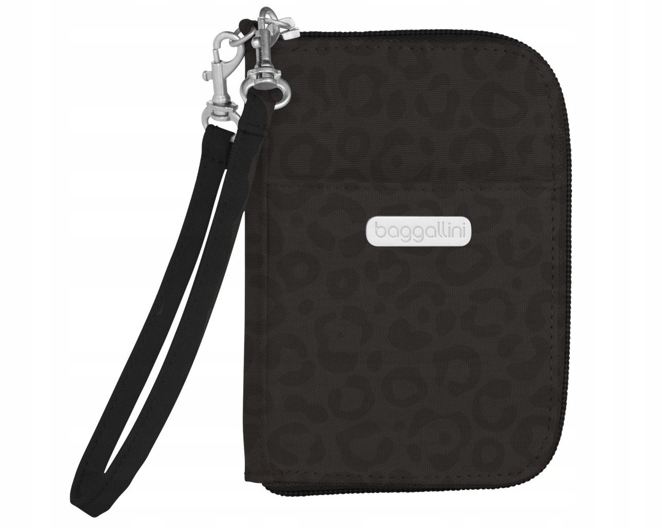 

Damski portfel Baggallini Cheetah Black - czarny