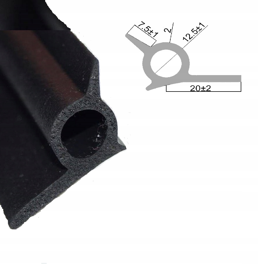 USZCZELKA DO CHŁODNI DRZWI GARAŻU BRAM WŁAZU ITP Kod producenta SP-116