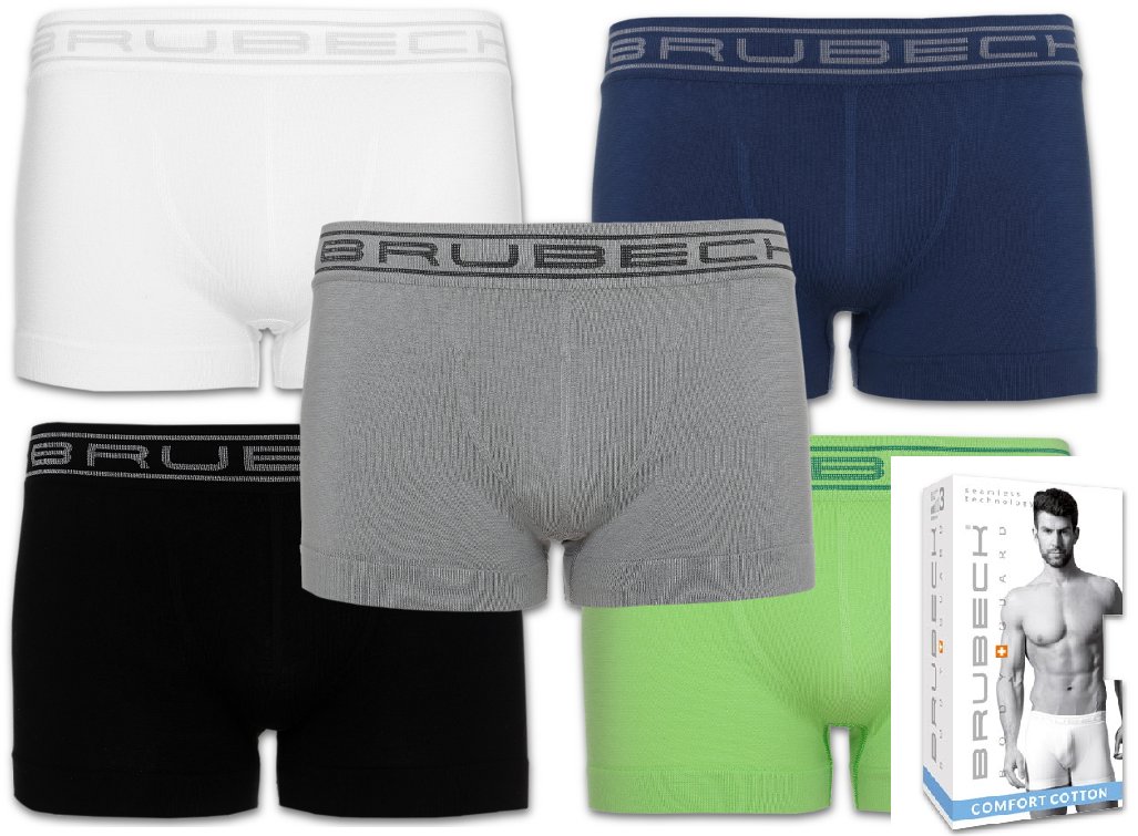 

Brubeck Shortbox bokserki - Kolory 5 szt. rM