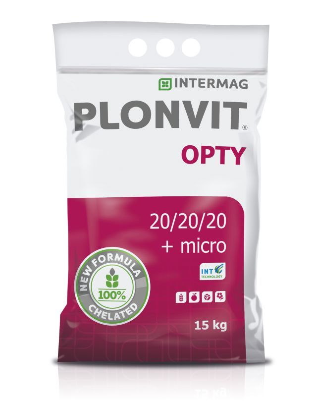 

Plonvit Opty 20/20/20 +micro nawóz 15kg Intermag