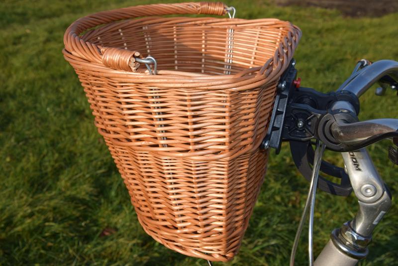 Koszyk wiklinowy na Rower ROWEROWY click POLSKI Model na rower