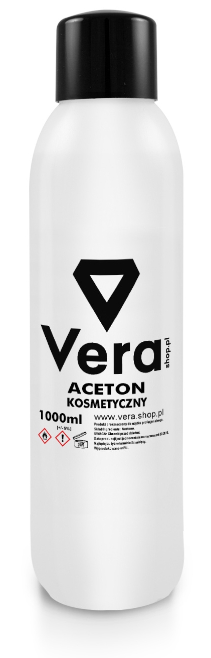 VERA Kozmetický acetón Čistý MEGA 1000ml