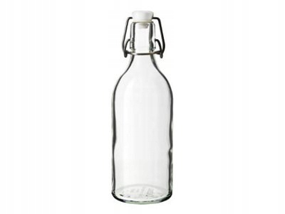 

Butelka z kapslem Ikea Korken przezroczysta 0,5 l
