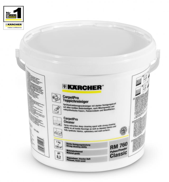 KARCHER PROSZEK RM 760 Carpet 10kg Puzzi RM760 Marka Kärcher