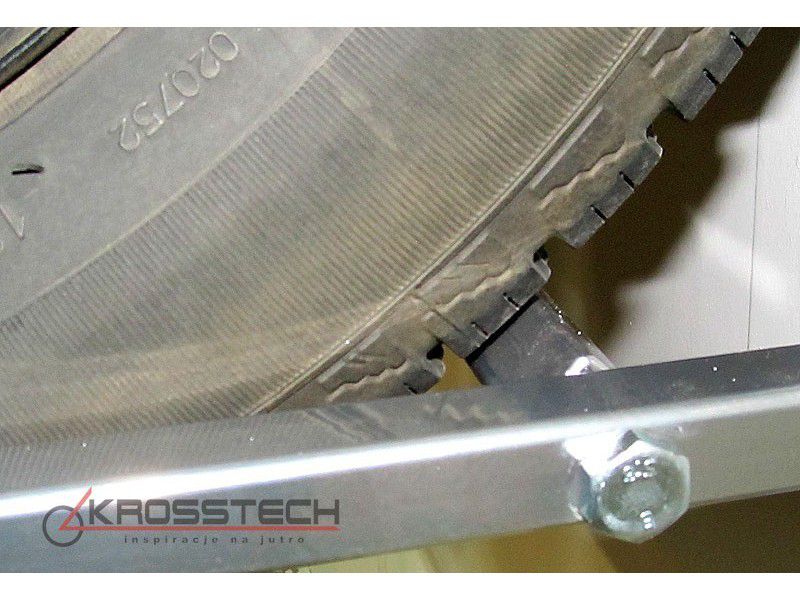 STOJAK WIESZAK POLKA NA OPONY KOLA MAX PION8 OCYNK Depth 44 cm