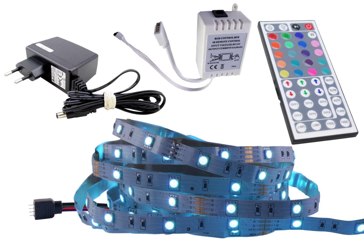 Podświetlenie oświetlenie telewizora Tv Led Rgb kolorowa pilot 32 40 43 cal