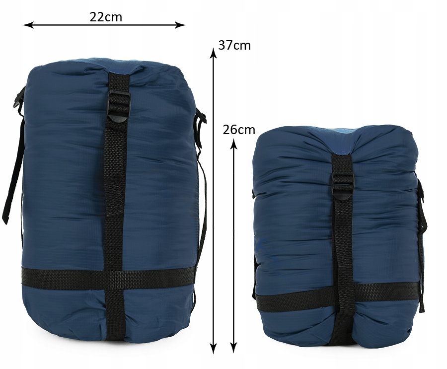 CIEPŁY MARKOWY ŚPIWÓR 2w1 CAMPUS COUGAR 250 -5st 2 KOLORY Długość 230 cm