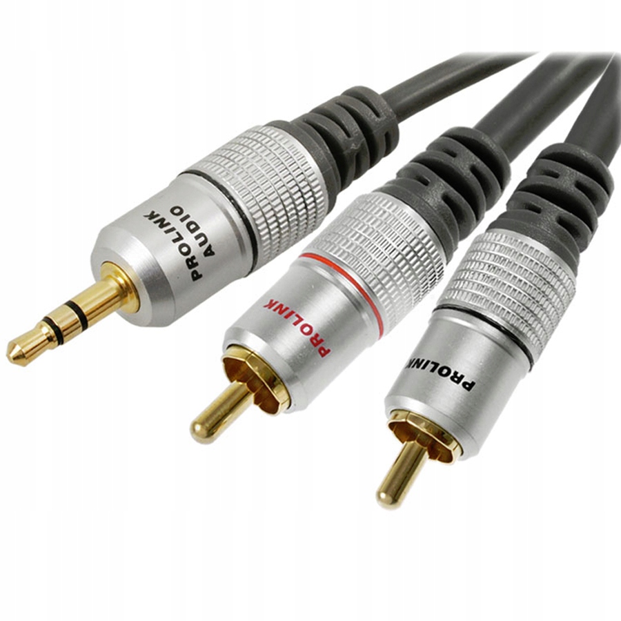 

Kabel mini Jack 3.5 - 2RCA Prolink Exclusive 20m