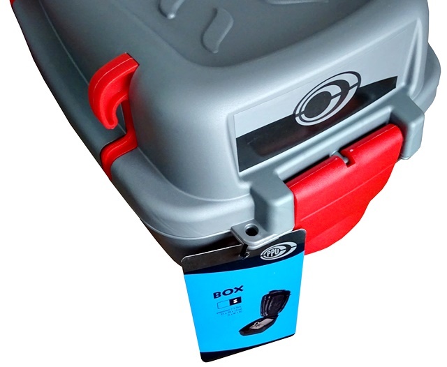 BAGAŻNIK ROWEROWY KUFER NA ROWER DLA DZIECI 5 L Kolor dominujący czarny