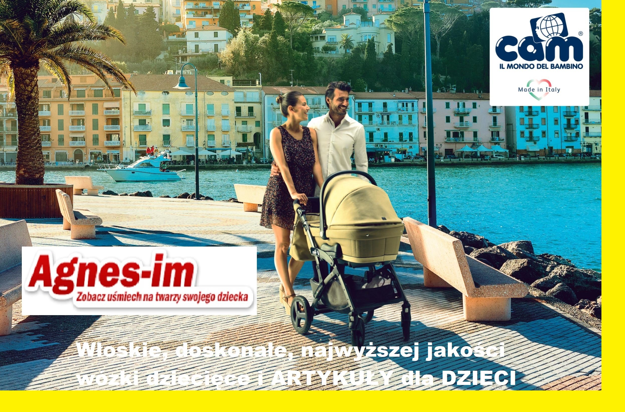 CAM CUBO nowoczesny lekki wygodny wózek spacerowy EAN 8005549108301