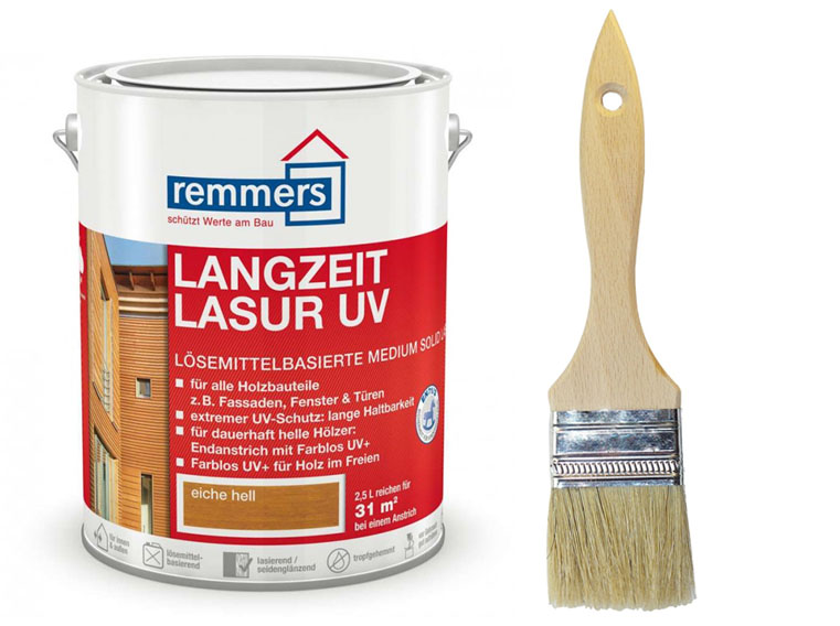 

Remmers Impregnat Langzeit-lasur Uv Orzech 5l