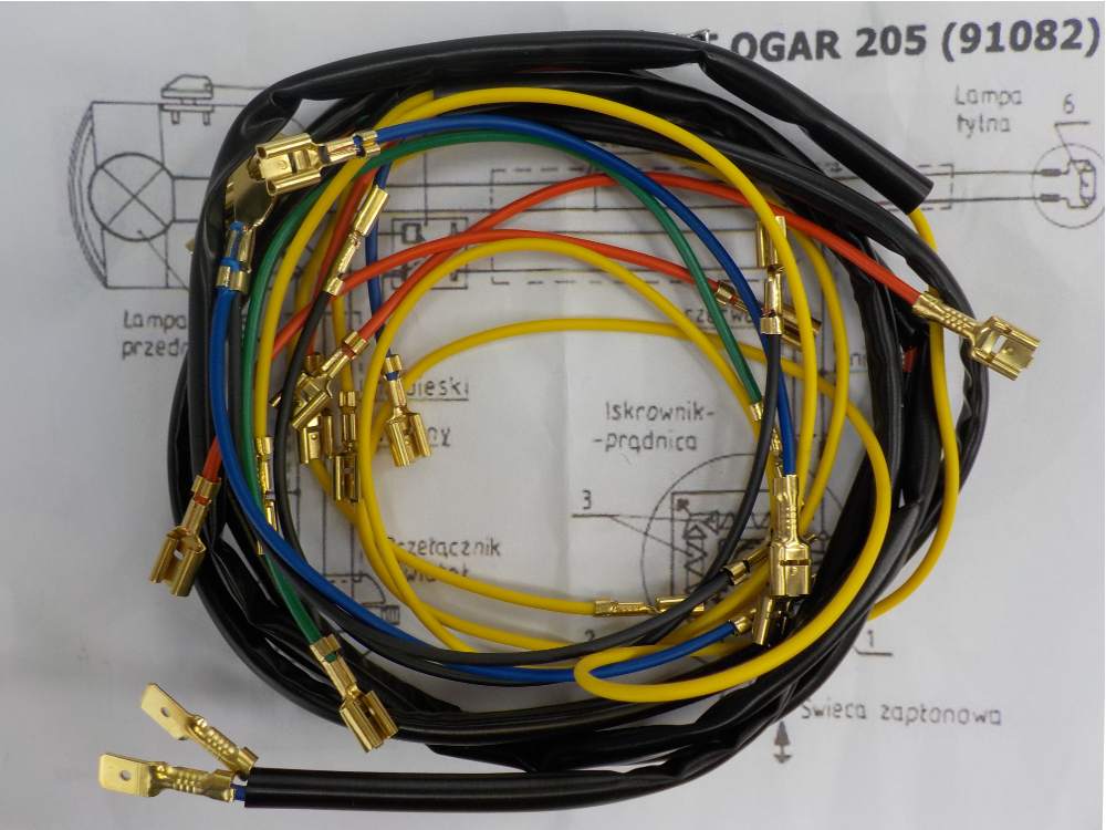 

Instalacja Elektryczna Wiązka Romet Ogar 205