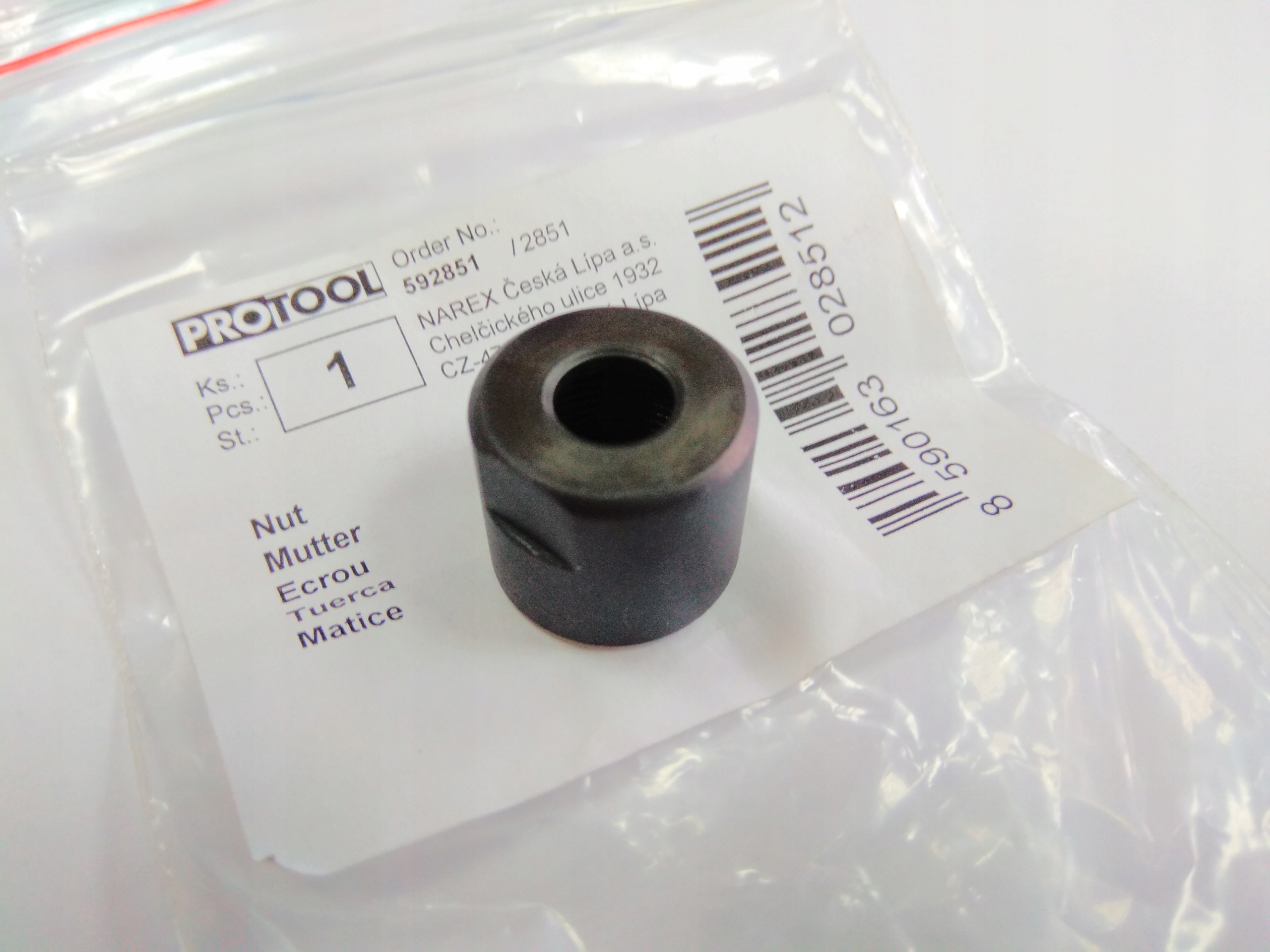 

Protool 592851 Nakrętka szlifierka prosta Sgp 25E