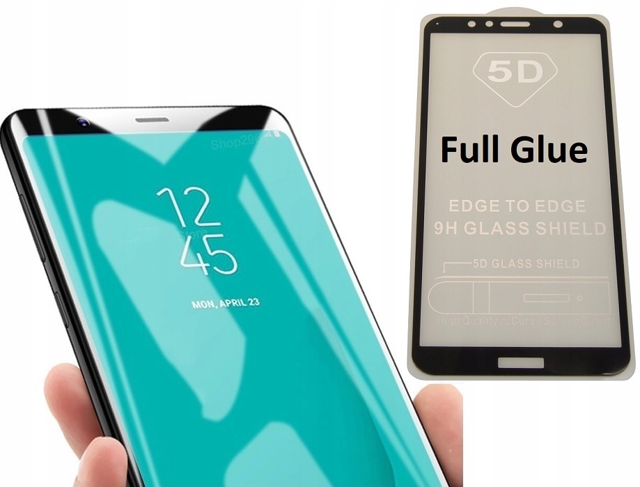 

Szkło 5D Full Glue 9H do Huawei Y6 2018