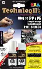 

Technicqll Klej do plastiku Pp, Pe i Ptfe 8g+8ml