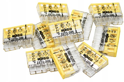 

Wago 2273-205 Szybkozłączka 5x-2,5 Złączka 100SZT