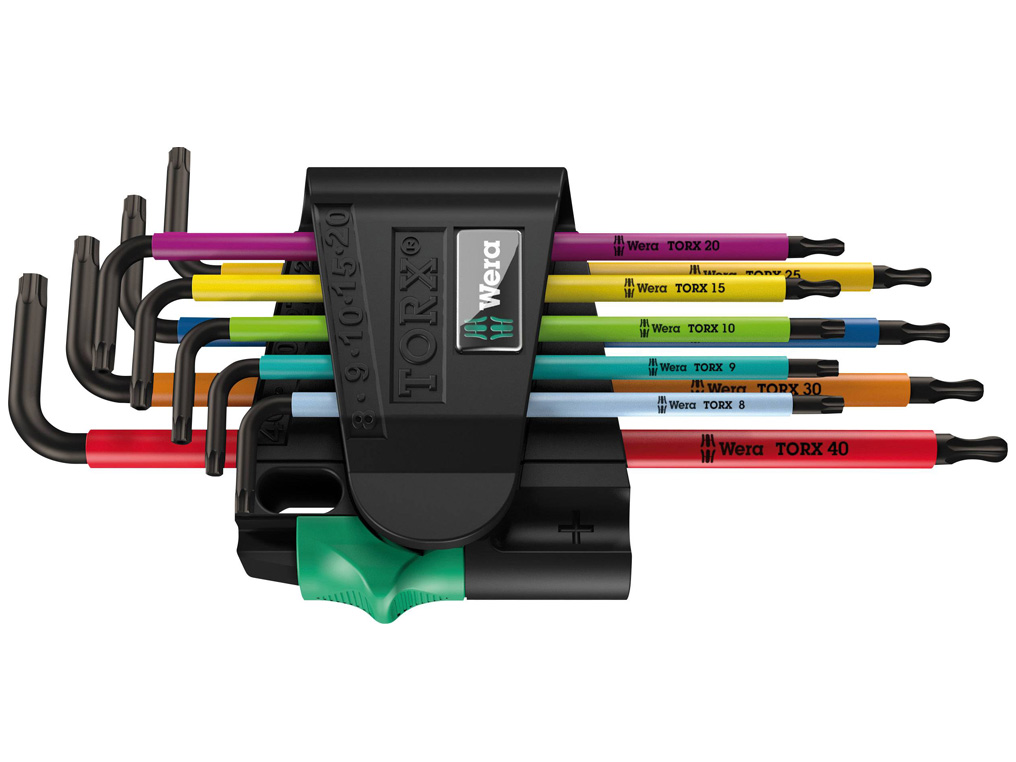 

Wera Zestaw 9kluczy trzpieniowych Torx Multicolour