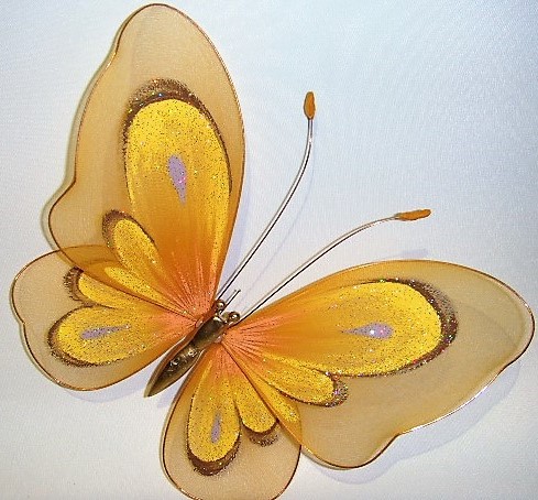 Modne MOTYLE FIRANY wystrój BROKAT dekoracja okno Marka bez marki